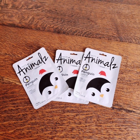 animalz Other - Ser of Animalz Penguin Sheet Mask! set of 3